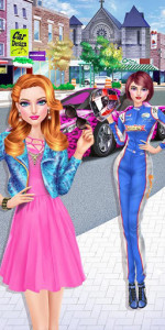 اسکرین شات بازی Fashion Car Salon - Girls Game 1
