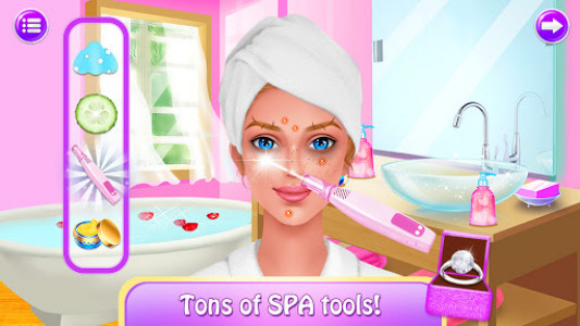اسکرین شات بازی Wedding Makeup Artist: Salon Games for Girls Kids 8