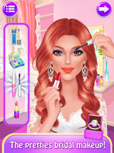 اسکرین شات بازی Wedding Makeup Artist: Salon Games for Girls Kids 3