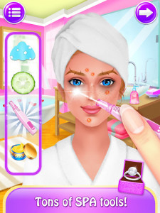 اسکرین شات بازی Wedding Makeup Artist: Salon Games for Girls Kids 2