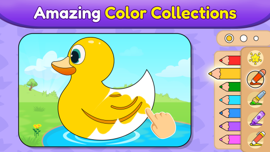 اسکرین شات 7 بازی Coloring games for kids: 2-5 y