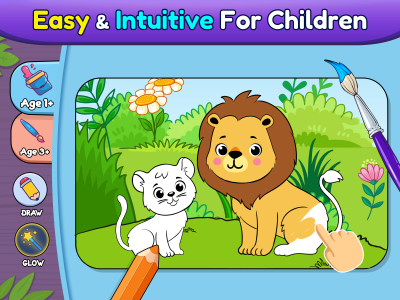 اسکرین شات بازی Coloring games for kids: 2-5 y 4