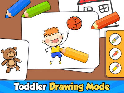 اسکرین شات بازی Baby Coloring games for kids with Glow Doodle 7