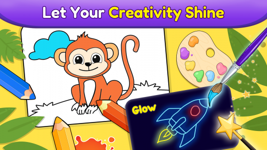 اسکرین شات بازی Coloring games for kids: 2-5 y 7