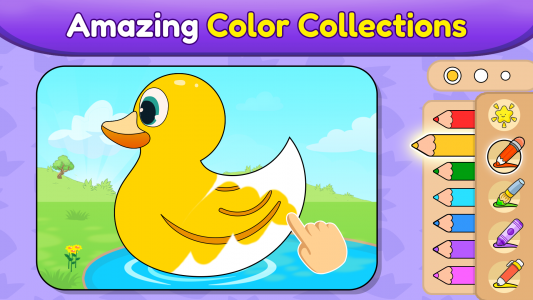 اسکرین شات بازی Coloring games for kids: 2-5 y 6