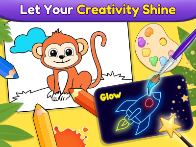 اسکرین شات 3 بازی Coloring games for kids: 2-5 y