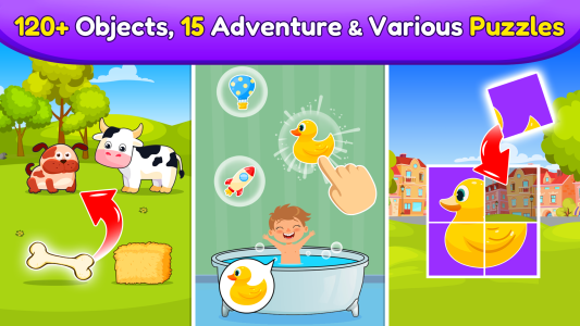 اسکرین شات 6 بازی Baby Games: 2+ kids, toddlers