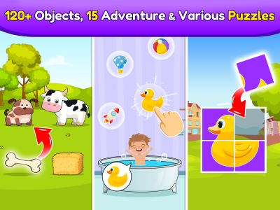 اسکرین شات 1 بازی Baby Games: 2+ kids, toddlers