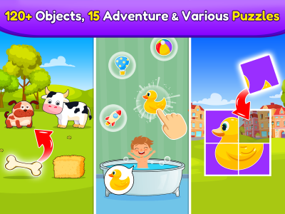 اسکرین شات 1 بازی Baby Games: 2+ kids, toddlers