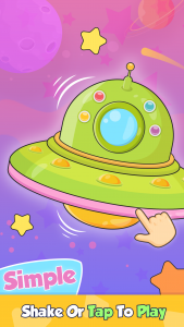 اسکرین شات 2 برنامه Baby Rattle: Giggles & Lullaby