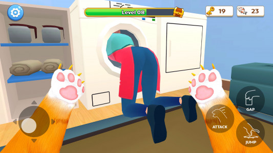 اسکرین شات 3 بازی Cat Chaos: Prankster
