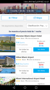 اسکرین شات برنامه BED - Best Deals, Cheap Hotels 3