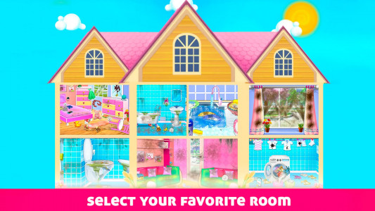 اسکرین شات برنامه Home Clean Game 1