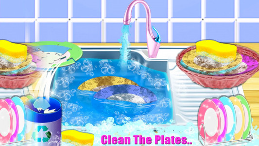 اسکرین شات برنامه Girl cleaning house game 5