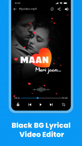 اسکرین شات برنامه Beely Lyrics Video & Slideshow 2