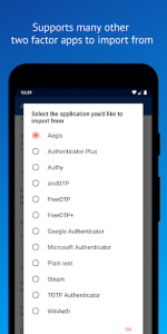 اسکرین شات برنامه Aegis Authenticator - Two Factor (2FA) app 7