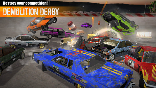 اسکرین شات بازی Demolition Derby 3 1