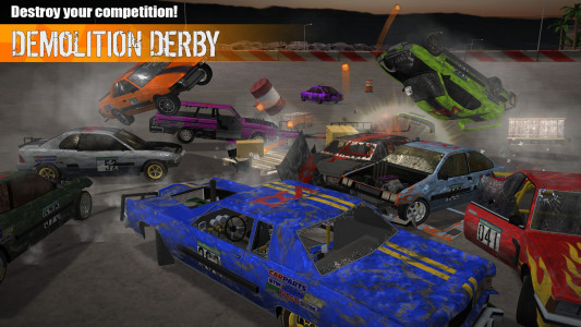 اسکرین شات بازی Demolition Derby 3 1