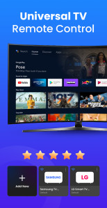 اسکرین شات 1 برنامه Universal TV Remote Control