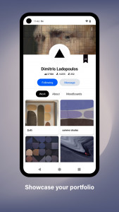 اسکرین شات 6 برنامه Behance - Creative Portfolios