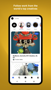 اسکرین شات 1 برنامه Behance - Creative Portfolios