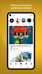 اسکرین شات 1 برنامه Behance - Creative Portfolios