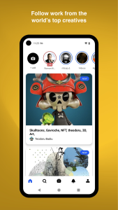 اسکرین شات 1 برنامه Behance - Creative Portfolios