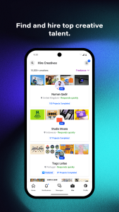 اسکرین شات 6 برنامه Behance - Creative Portfolios