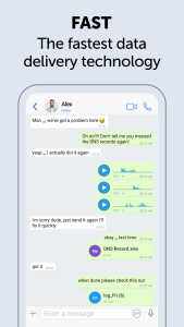 اسکرین شات 2 برنامه Zangi Private Messenger