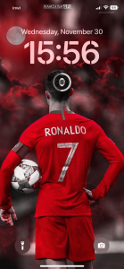 اسکرین شات برنامه Soccer Ronaldo Wallpaper CR7 1