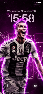 اسکرین شات برنامه Soccer Ronaldo Wallpaper CR7 2