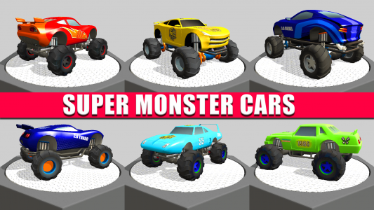 اسکرین شات بازی Monster Truck Racing For Kids 1