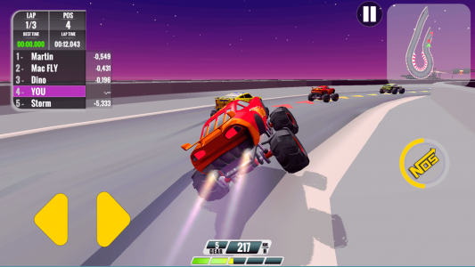 اسکرین شات بازی Monster Truck Racing For Kids 3
