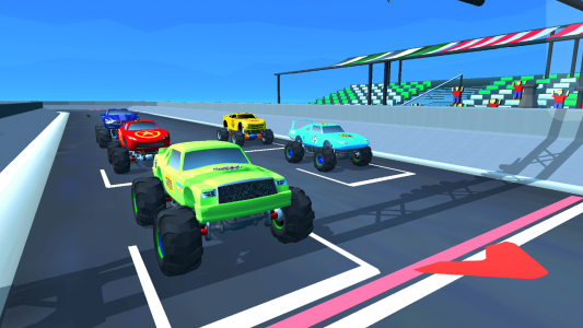 اسکرین شات بازی Monster Truck Racing For Kids 2