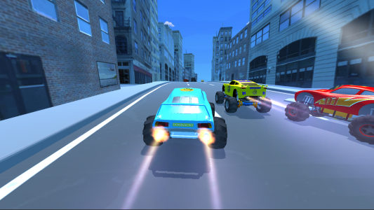 اسکرین شات بازی Monster Truck Racing For Kids 7