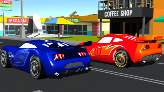 اسکرین شات بازی Super Kids Car Racing 1