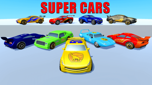 اسکرین شات بازی Super Kids Car Racing 2