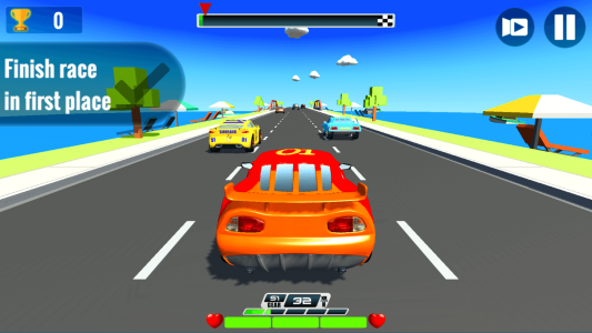 اسکرین شات 4 بازی Super Kids Car Racing