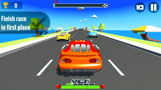 اسکرین شات بازی Super Kids Car Racing 4