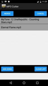اسکرین شات برنامه MP3 Cutter 4