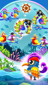 اسکرین شات بازی Color Stacky Bird Sort Puzzle 1