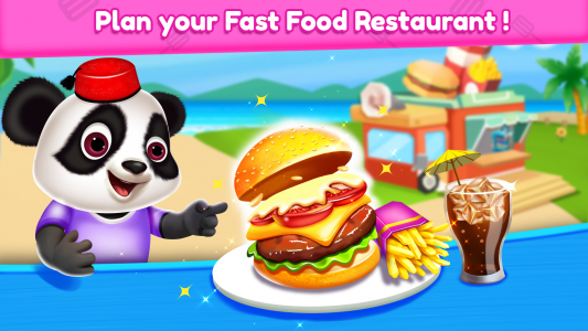 اسکرین شات بازی Burger Cooking City: Chef game 1