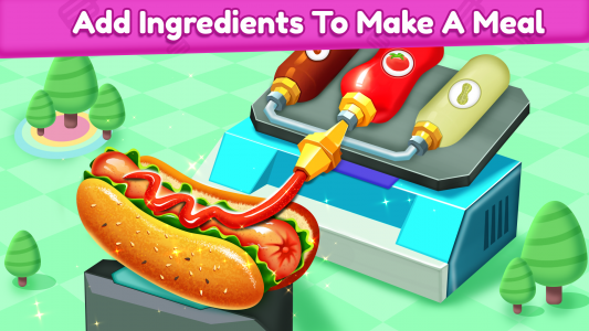 اسکرین شات بازی Burger Cooking City: Chef game 3