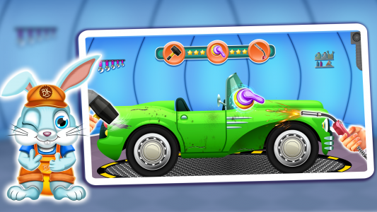 اسکرین شات 1 بازی Kids Car Wash: Car Repair Game