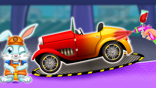 اسکرین شات 2 بازی Kids Car Wash: Car Repair Game