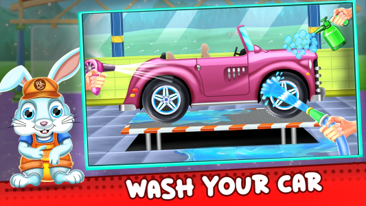 اسکرین شات 5 بازی Kids Car Wash: Car Repair Game