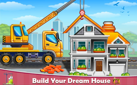 اسکرین شات 5 بازی Kids Truck: Build JCB Games