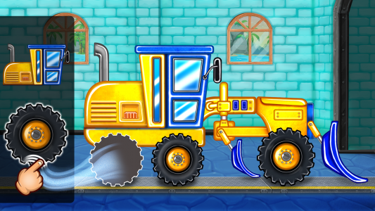 اسکرین شات بازی Kids Truck: Build JCB Games 1