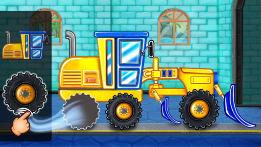 اسکرین شات بازی Kids Truck: Build Station Game 1