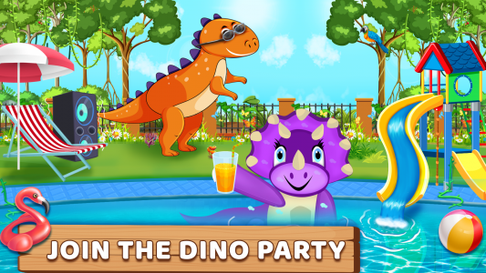 اسکرین شات برنامه Dig Dinosaur Games for Kids 8